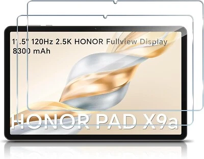9H Schutzglas Panzerfolie Glas für Honor Pad X9a 11.5 Zoll 2025 Full-Screen - Bild 1 von 4