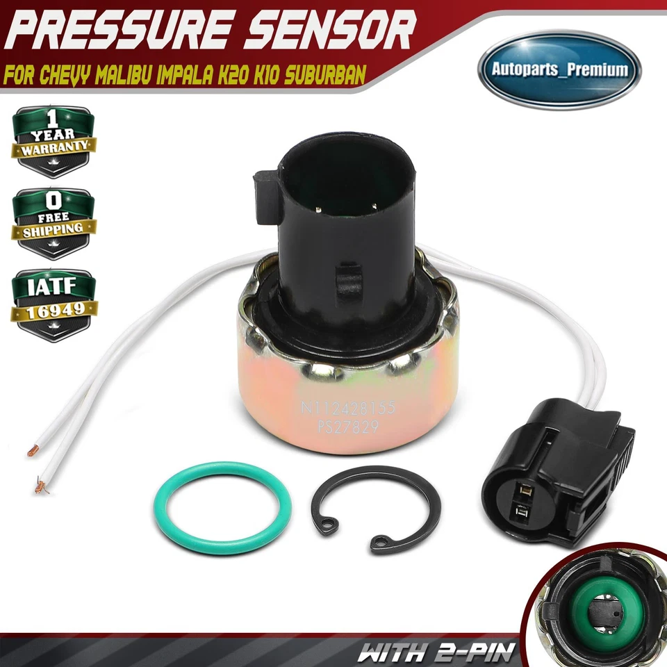 Interruptor de presión de climatización para Chevrolet Malibu Impala K20 K10 Suburban Corvette G10 Foto 1 de 4