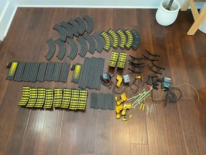 Huge Vintage Tyco HO Slot Car Track Lot Loop Straight Curve Controllers Parts ++ - Picture 1 of 20