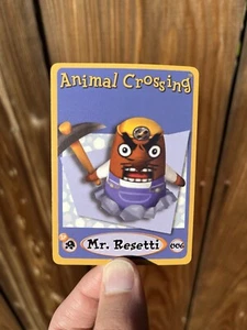 Nintendo Animal Crossing e-Reader Karte (2002) Serie 1 - Mr. Resetti - #006 - Bild 1 von 2