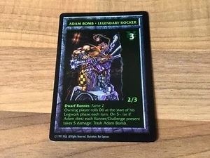 Adam Bomb Legendary Rocker Promo Card - Picture 1 of 10