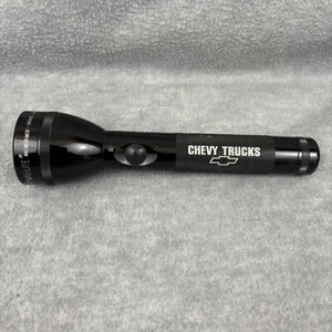 Chevy Trucks Maglite Flashlight 12" Limited Edition Black Kawakami Tested Works - Imagen 1 de 6