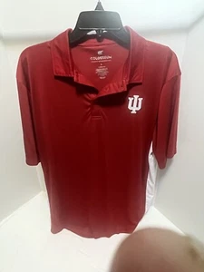 Camisa Polo Colosseum Athletics Indiana Hoosiers NCAA Para Hombre Talla Grande Roja - Imagen 1 de 8