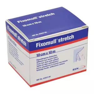 Fixomull Hypoallergenic Adhesive Non-Woven Fabric (2037)10cm X 10m Roll - Bild 1 von 1