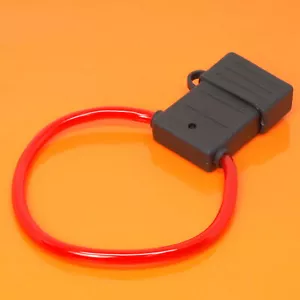 High Quality In Line Maxi Blade Fuse Holder Splash Proof Car Van Boat 8 AWG 80A - Picture 1 of 4