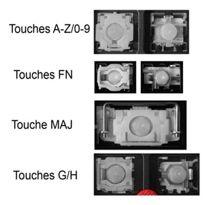 Touche de Clavier pour LENOVO ThinkPad L430 / T430 / L530 / T530 / W530 / X230 - Afbeelding 1 van 3