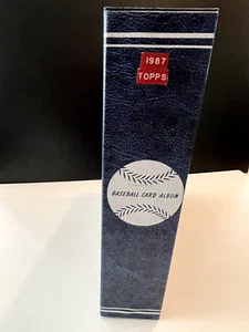 Juego completo de tarjetas de béisbol Topps 1987/carpeta/hojas todo como nuevo-casi como nuevo - Imagen 1 de 11