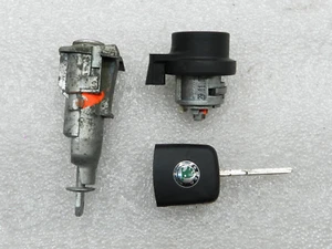 Skoda Octavia II Original Schlüsselsatz - Bild 1 von 5