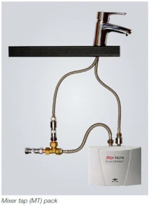 Zip ES4/MT Instantaneous In Line Water Heater 4.4kW with Mixer Tap - Picture 1 of 2