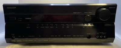 Onkyo TX-SR606 HDMI 7.1 Channel AV Stereo Receiver Home Entertainment 2008 - Image 1 of 4