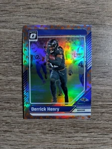 2024 Panini Optic Derrick Henry #14 Fire Emoji SSP - Foto 1 di 3