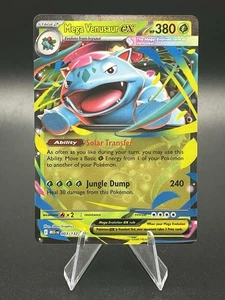 Mega Venusaur Ex Pokemon Mega Evolution Doble Raro Holo 003/132 - Imagen 1 de 2