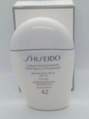 Protector UV sin aceite Shiseido Urban Environment FPS 42 - 1 fl oz (30 ml) - NUEVO Foto 1 de 4