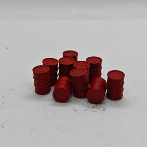 1/18 Miniature Military Accessory Props Display 55 Gallon Oil Drum Barrels - Bild 1 von 3