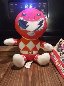 Red Power Ranger Action Figure Plush Stuffed Figure Toy - Picture 1 of 3