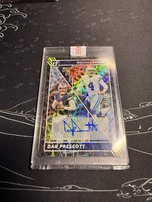 2022 Panini Donruss Dak Prescott Auto “Power Plus” RARE Sealed #/10  - Image 1 of 3