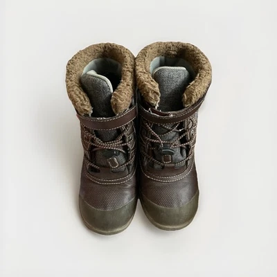 Sapatos See Kai Run Boy's Jack WP/IN Botas de Neve de Inverno Isoladas Tamanho 13 - Imagem 1 de 4