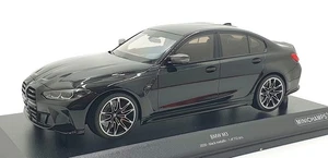 Minichamps 1/18 Scale Diecast 155 020202 - 2020 BMW M3 - Black Metallic - Picture 1 of 5