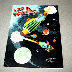 1933 BUCK ROGERS -RADIO KELLOGGS PREMIUM PLATINUM AGE COMIC BOOK-SPACESHIP VGC - Picture 1 of 24