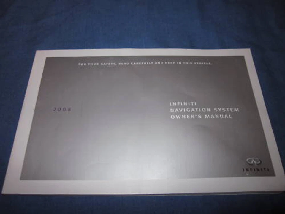 2008 Infiniti Navegación Propietarios Manual USUARIO Nav G M - Imagen 1 de 1