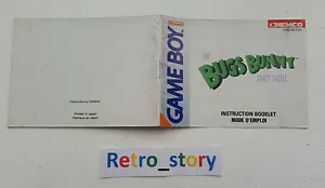 Nintendo Game Boy The Bugs Bunny Crazy Castle Notice / Instruction Manual - Bild 1 von 1