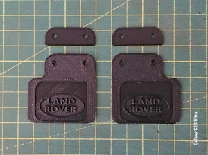 Replacement Mud Flaps For Tamiya Defender 90 CC-01 And CC-02 Front Mud Flap Kit. - Picture 1 of 1