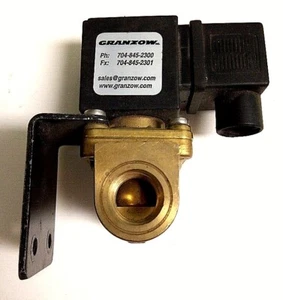 Granzow 21EN3KB105 Brass Solenoid Valve 3/8" 2-300 psig - Bild 1 von 3
