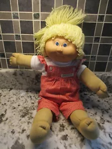 CABBAGE PATCH VINTAGE JESMAR DOLL made In Spain 1978, 1984 BLONDE - Picture 1 of 8