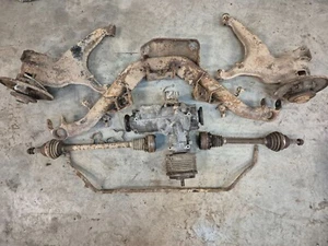 VW GOLF JETTA MK2 SYNCRO RALLYE SUSPENSIÓN TRASERA SUBCHASIS HALDEX BRAZOS EJES AWD - Imagen 1 de 10