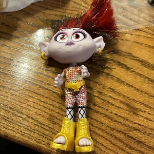 Trolls World Tour Movie Stylin Barb Fashion Doll Hair Dreamworks Figure 7" - Picture 1 of 6