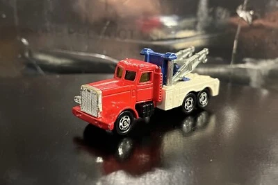 Tomica 1978 F63 American Tow Truck rojo blanco y azul Be (excelente estado) Foto 1 de 4