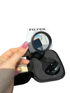 52mm CPL Phone Camera Lens Circular Polarizer Lens Filter Optical Glass iPhone - Picture 1 of 11