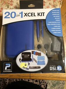Nintendo DSi XL Starter Kit 20 in 1 XCEL Carrying Case Charger Stylus