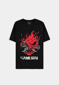 Cyberpunk 2077 - Samurai Bandmerch Men's Short Sleeved T-shirt - Difuzed TS072 - Imagen 1 de 12
