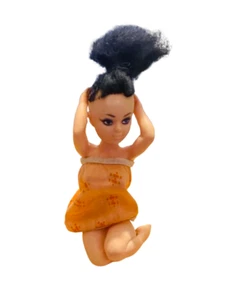 Muñeca de tablero vintage morena 6" pin-up coleccionable Lady Dolly - Imagen 1 de 7