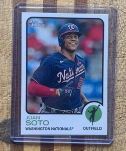 2022 Topps Heritage JUAN SOTO #154 - Nationals Padres - Picture 1 of 6