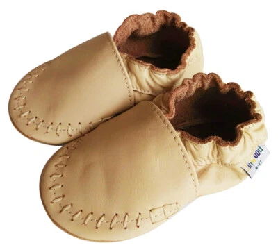 Jinwood Boy Girl Baby Shoes Infant Toddler Moccasin Crib Soft Sole Booties 0-3Y - Image 1 of 3