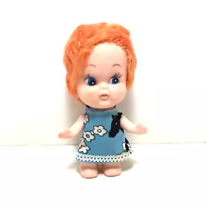 Süße Susie "comb my beautiful hair" 5" Groschen Ladenpuppe orange-ingwer Vintage - Bild 1 von 14