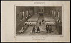 1842, engraving antique Place Public for Reading/England Engraving