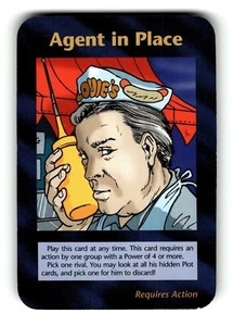 Agent In Place Card Limited INWO Illuminati New World Order Game - Picture 1 of 4