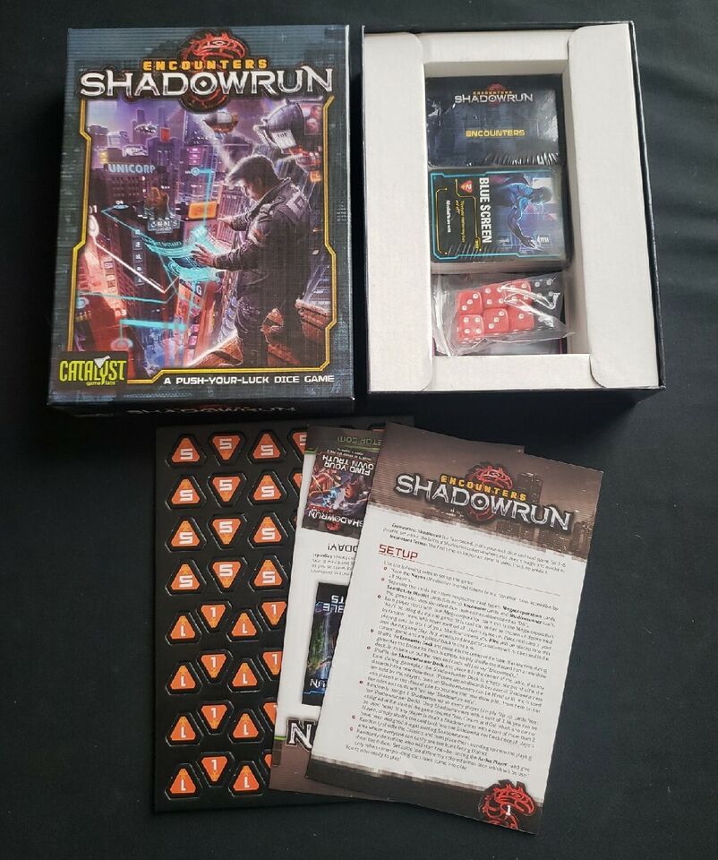 Encounters: Shadowrun, Board Game