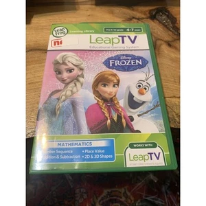 Leap Frog Leap TV Educational Math Game Disney Frozen Mathematics - Picture 1 of 1