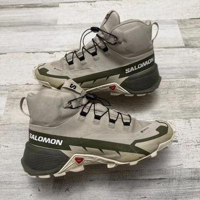 Botas para mujer Salomon Cross Hike Mid 2 GTX Trail Talla 7 Senderismo Caminar Pesadas Foto 1 de 4