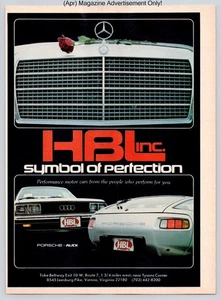 Mercedes Porsche Audi Luxury Performance Car Promo Vintage 1981 Advertisement - Picture 1 of 5