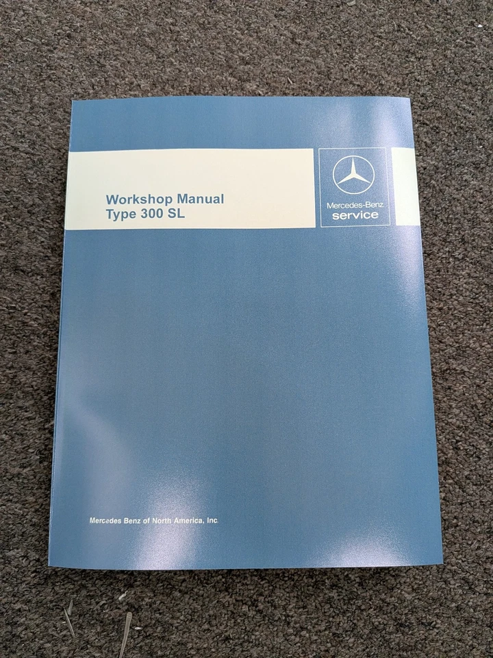 Mercedes Benz 300SL 1955-1963 manual de reparación de servicio 1956 1957 1958 1959 1960 Foto 1 de 1