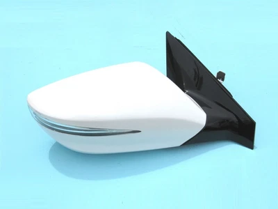 12 13 ESPEJO PUERTA LADO PASAJERO DERECHO HYUNDAI AZERA BLANCO PERLA (ENCHUFE 10 CABLES) Foto 1 de 4