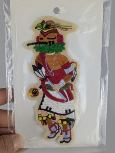 Kachina TOCHA HUMMINGBIRD Embroidery Applique Patch 109 Native American Indian - Picture 1 of 3