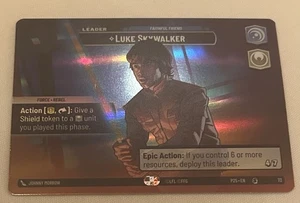 Star Wars Unlimited Galactic Championship 2025 Luke Skywalker Showcase Exclusive - Picture 1 of 4