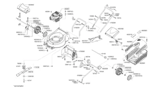 Originale Ersatzteile AL-KO Rasenmäher 4212 P-A 127638 - Bild 1 von 8