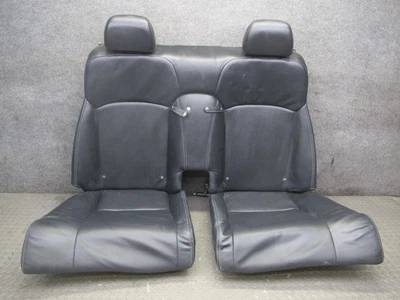 2010 LEXUS GSE20L IS350 IS250 CONVERTIBLE REAR LEATHER SEAT SET BLACK OEM Foto 1 de 4